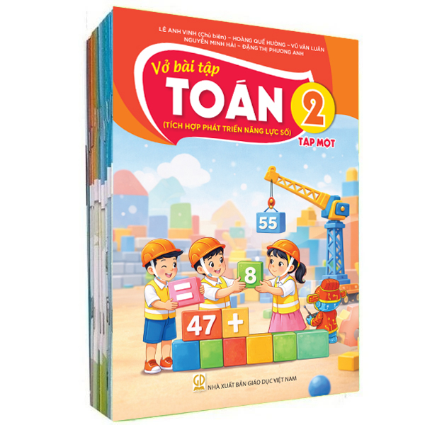 Sách Giáo Khoa Bộ Lớp 2 - Tích Hợp Phát Triển Năng Lực Số - Sách Bài Tập (Bộ 11 Cuốn) (Phiên Bản 2026)
