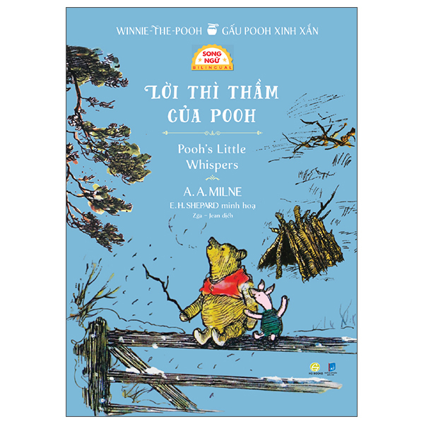 Sách Winnie-The-Pooh - Gấu Pooh Xinh Xắn - Pooh's Little Whispers - Lời Thì Th� - A. A. Milne