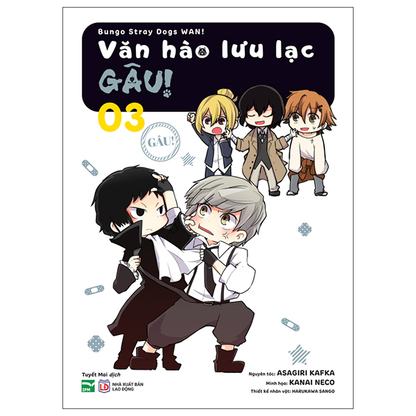 Truyện Tranh [Manga] Văn Hào Lưu Lạc - Gâu! - Tập 3 - Asagiri Kafka