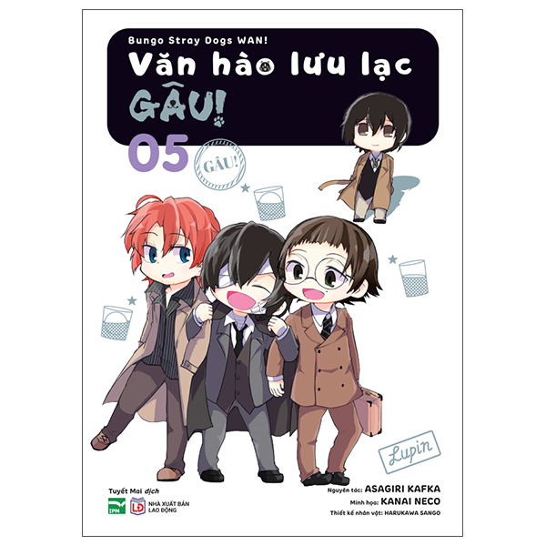 Truyện Tranh [Manga] Văn Hào Lưu Lạc - Gâu! - Tập 5 - Asagiri Kafka