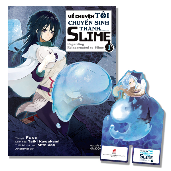 [Manga] Về Chuyện Tôi Chuyển Sinh Thành Slime - Regarding Reincarnated To Slime - Tập 1 - Tặng Kèm Standee PVC