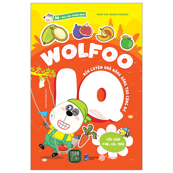 Sách Bóc Dán Thông Minh - Wolfoo IQ Rèn Luyện Khả Năng Sáng Tạo Cùng Bé - Quỳnh Hương