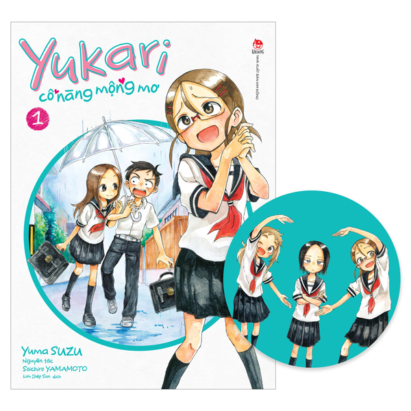 Truyện Tranh Yukari - Cô Nàng Mộng Mơ - Tập 1 - Tặng Kèm Lót Ly - Kim Huggens