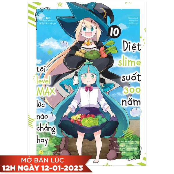 Truyện Tranh [Sách Đồng Giá 20K] [Manga] Diệt Slime Suốt 300 Năm, Tôi Leve - Morita Kisetsu