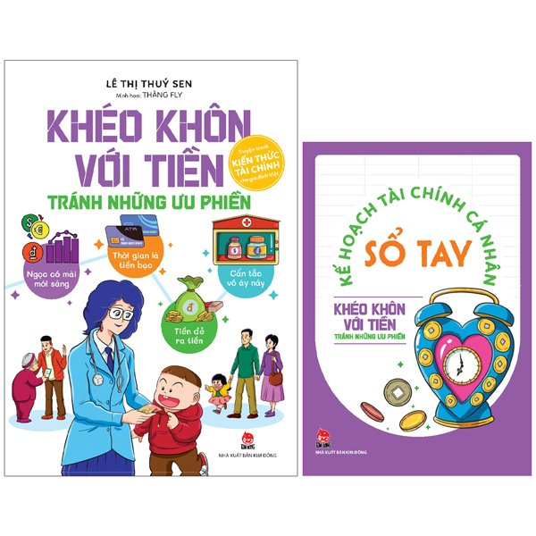 Khéo Khôn Với Tiền - Tránh Những Ưu Phiền - Tặng Kèm Sổ Tay Kế Hoạch Tài Chính Cá Nhân