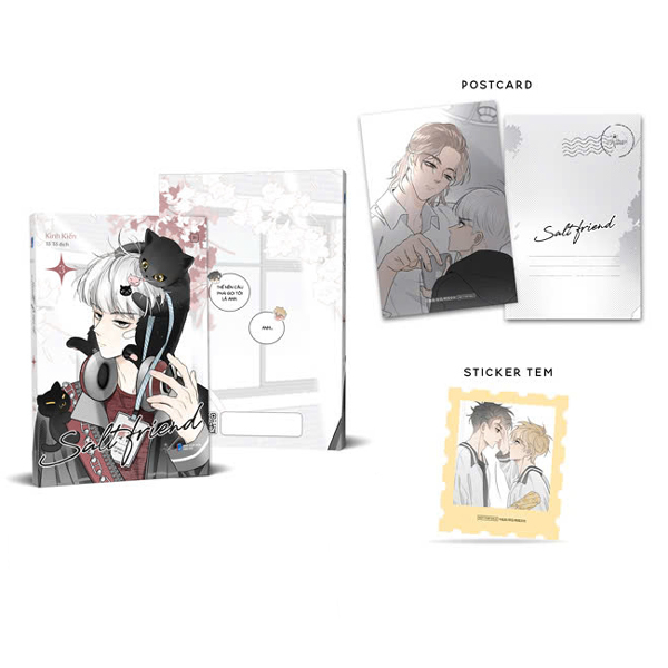 Sách Salt Friend - Tập 3 - Tặng Kèm Postcard Bồi Cứng + Sticker Tem ...
