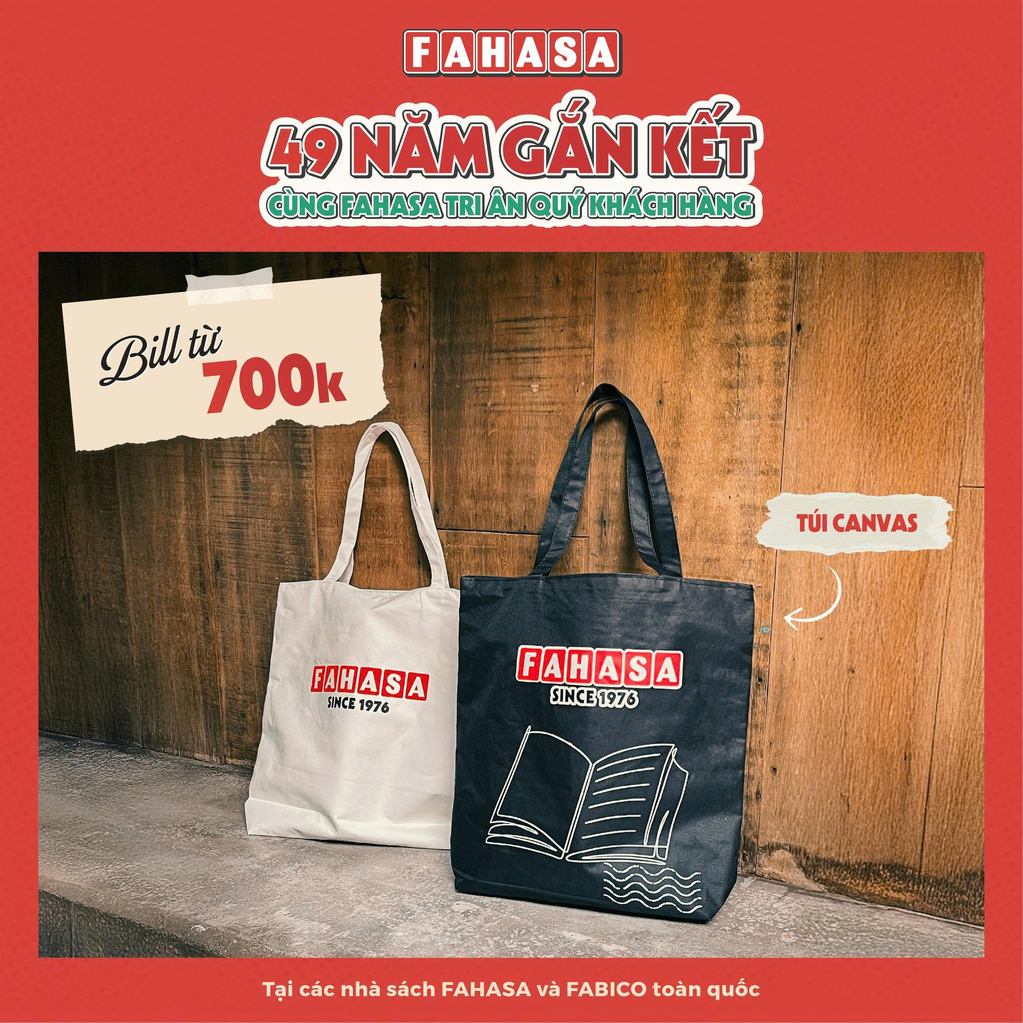 Quà Tặng 1 Túi Fahasa