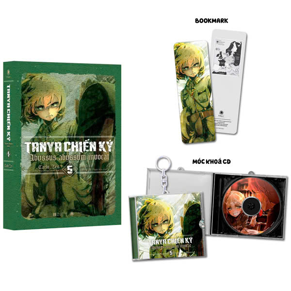 Bộ Tanya Chiến Ký - Tập 5 - Abyssus Abyssum Invocate - Tặng Kèm Bookmark + Móc Khóa CD