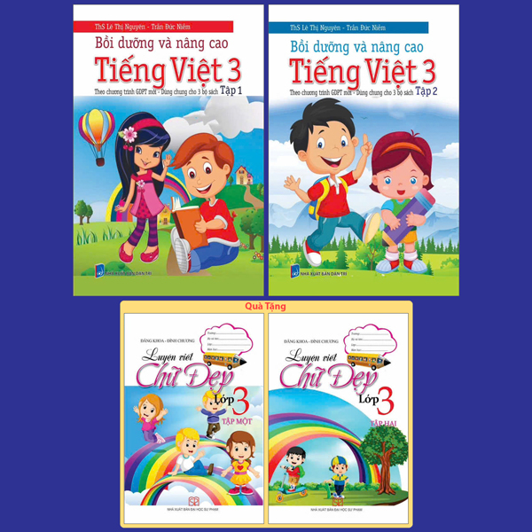 Sách Bộ Sách Bồi Dưỡng Và Nâng Cao Tiếng Việt 3 - Theo Chương Trình G - Trần Đức Niềm