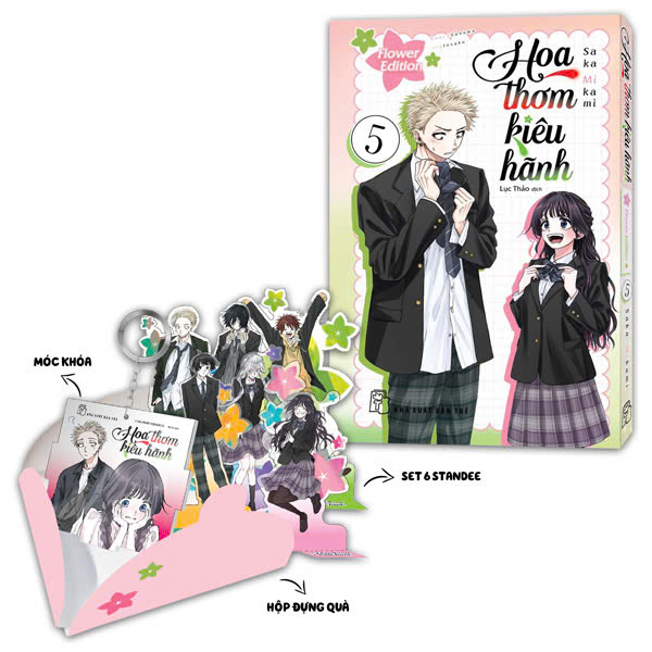 Truyện Tranh Hoa Thơm Kiêu Hãnh - Tập 5 - Flower Edition - Tặng Kèm Set 6 Sta - Mika