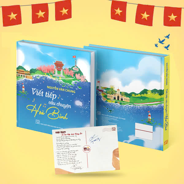 Sách Viết Tiếp Câu Chuyện Hoà Bình - Bìa Cứng - Tặng Kèm Postcard Kèm - Bình ca