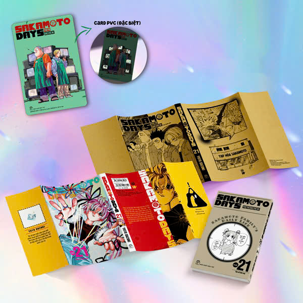 Sakamoto Days - Tập 21 - Vận Số Hôm Nay - Tặng Kèm Card PVC 