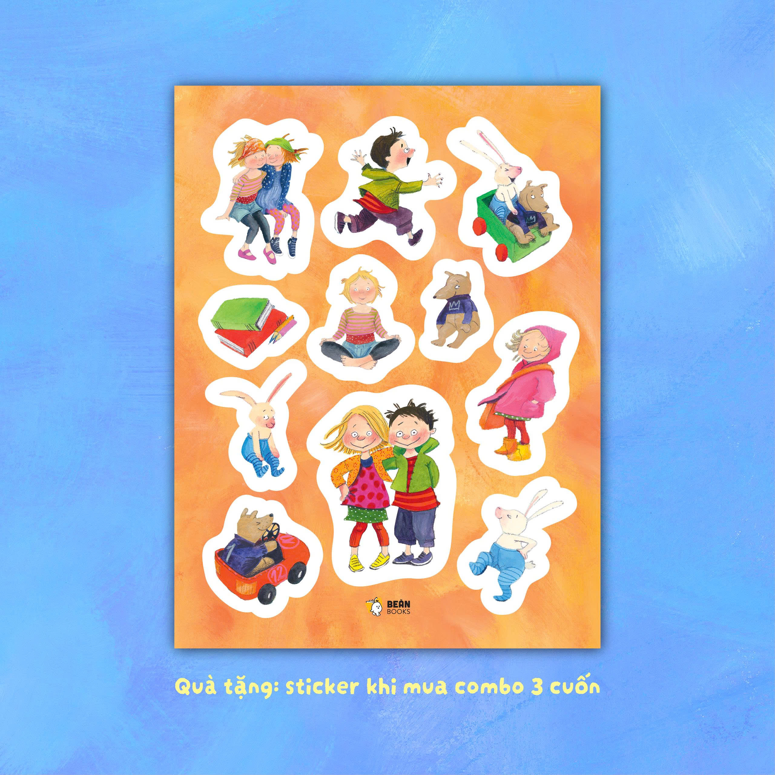 Quà Tặng Sticker - Combo Sách Con Có Thể Tự Bảo Vệ Mình (Bộ 3 Cuốn)