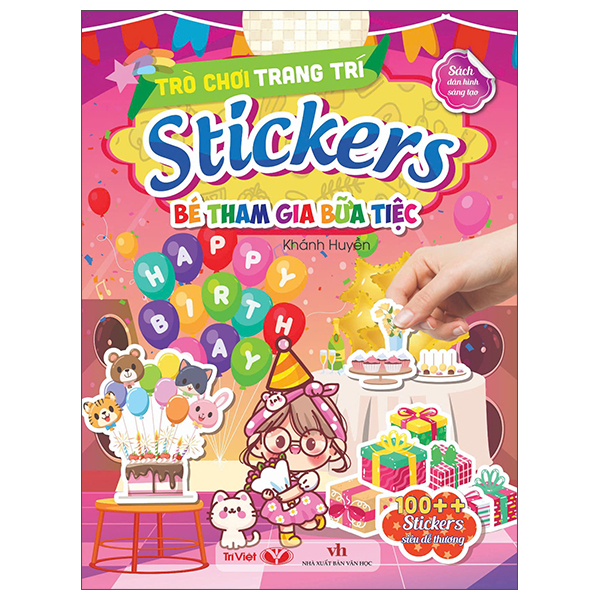 Trò Chơi Trang Trí Stickers - Bé Tham Gia Bữa Tiệc