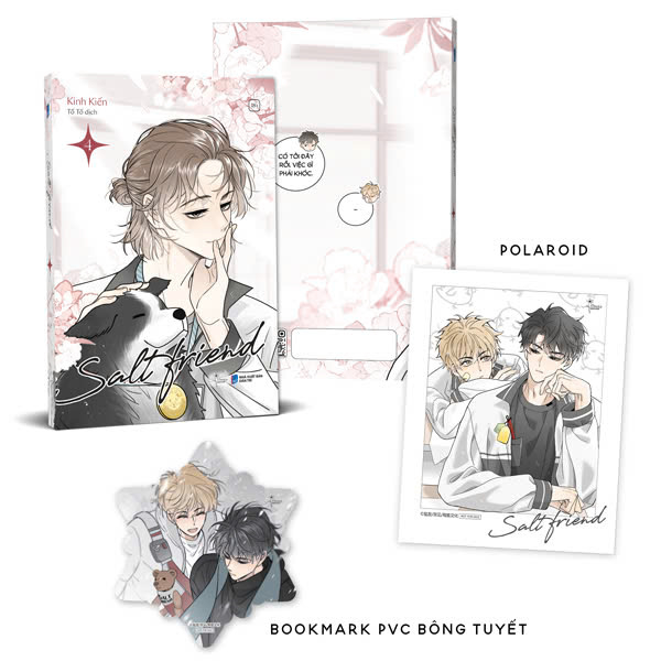 Salt Friend - Tập 4 - Tặng Kèm Postcard Giấy Ngọc Trai + Bookmark PVC Bế Hình Bông Tuyết