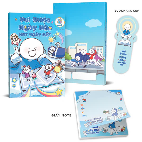 Vui Được Ngày Nào Hay Ngày Nấy - Bản Đặc Biệt - Tặng Kèm Bookmark + Giấy Note
