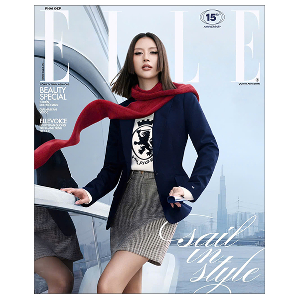 Tạp Chí Phái Đẹp Elle Tháng 10/2025 - Sail In Style - Bìa Quỳnh Anh Shyn