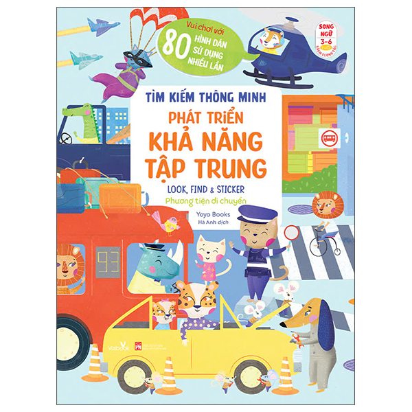 Sách Tìm Kiếm Thông Minh - Phát Triển Khả Năng Tập Trung - Look, Find And - Yoyo Books