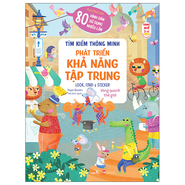 Sách Tìm Kiếm Thông Minh - Phát Triển Khả Năng Tập Trung - Look, Find And - Minh