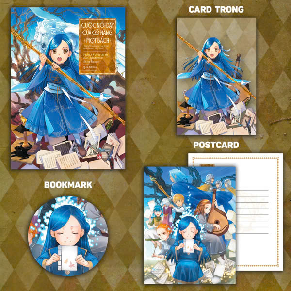 [Light Novel] Cuộc Nổi Dậy Của Cô Nàng Mọt Sách - Phần 2 - Vu Nữ Tập Sự Của Thần Điện II - Bản Đặc Biệt - Tặng Kèm Bookmark + Card Trong + Postcard
