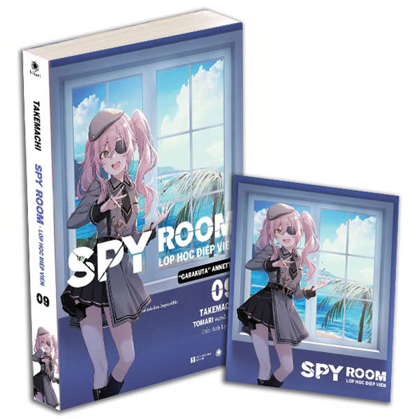 Sách SPY ROOM - Lớp Học Điệp Viên - Tập 9 - "Garakuta" Annette - Tặng Kèm - Cy Wakeman