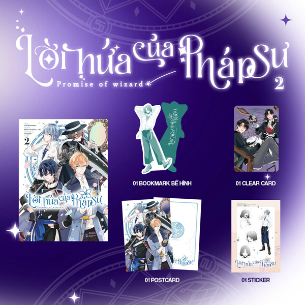 Truyện Tranh Lời Hứa Của Pháp Sư - Tập 2 - Tặng Kèm Bookmark Bế Hình - Sư Đan