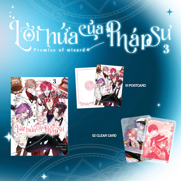 Lời Hứa Của Pháp Sư - Tập 3 - Tặng Kèm 1 Postcard + 2 Clear Card 