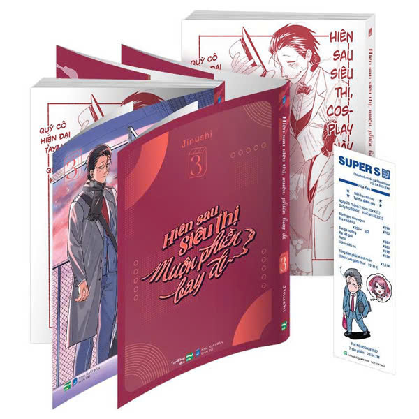Truyện Tranh Hiên Sau Siêu Thị Muộn Phiền Bay Đi - Tập 3 - Bản Đặc Bi - Hiên