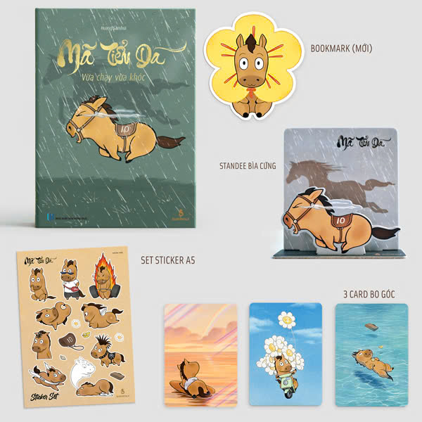 Truyện Tranh Mã Tiểu Dã - Vừa Chạy Vừa Khóc (Tái Bản 2026) - Bìa Cứn - Tiểu Tranh