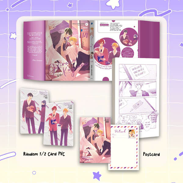 Hirano Và Kagiura - Tập 4 - Tặng Kèm Postcard + Card PVC Nhựa Trong Random 1 Trong 2 Mẫu