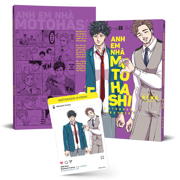 Anh Em Nhà Motohashi - Tập 5 - Tặng Kèm SNS Card