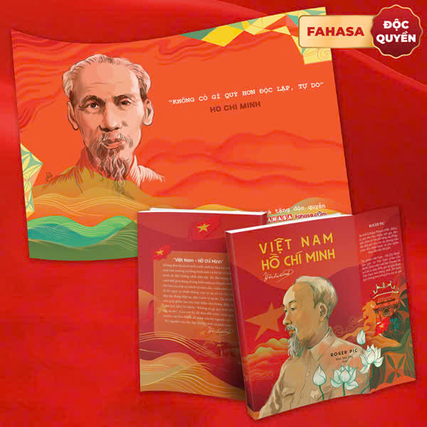 Việt Nam - Hồ Chí Minh - Tặng Kèm Poster A3 - Độc Quyền Fahasa