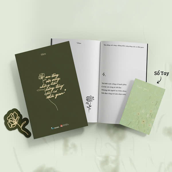 Em Đừng Vội Vàng, Những Điều Xứng Đáng Cần Có Thời Gian - Bản Đặc Biệt - Tặng Kèm Bookmark + Sổ Tay
