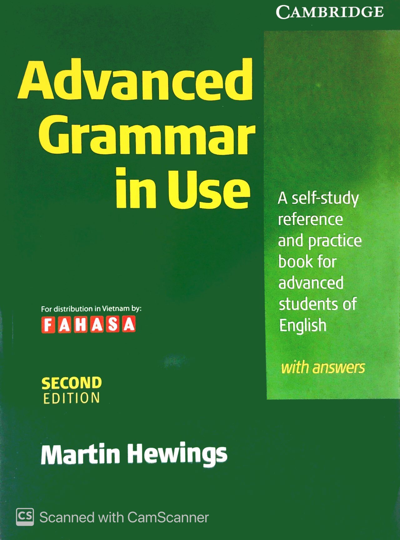 Advanced Grammar In Use 2nd FAHASA Reprint Edition - FAHASA.COM