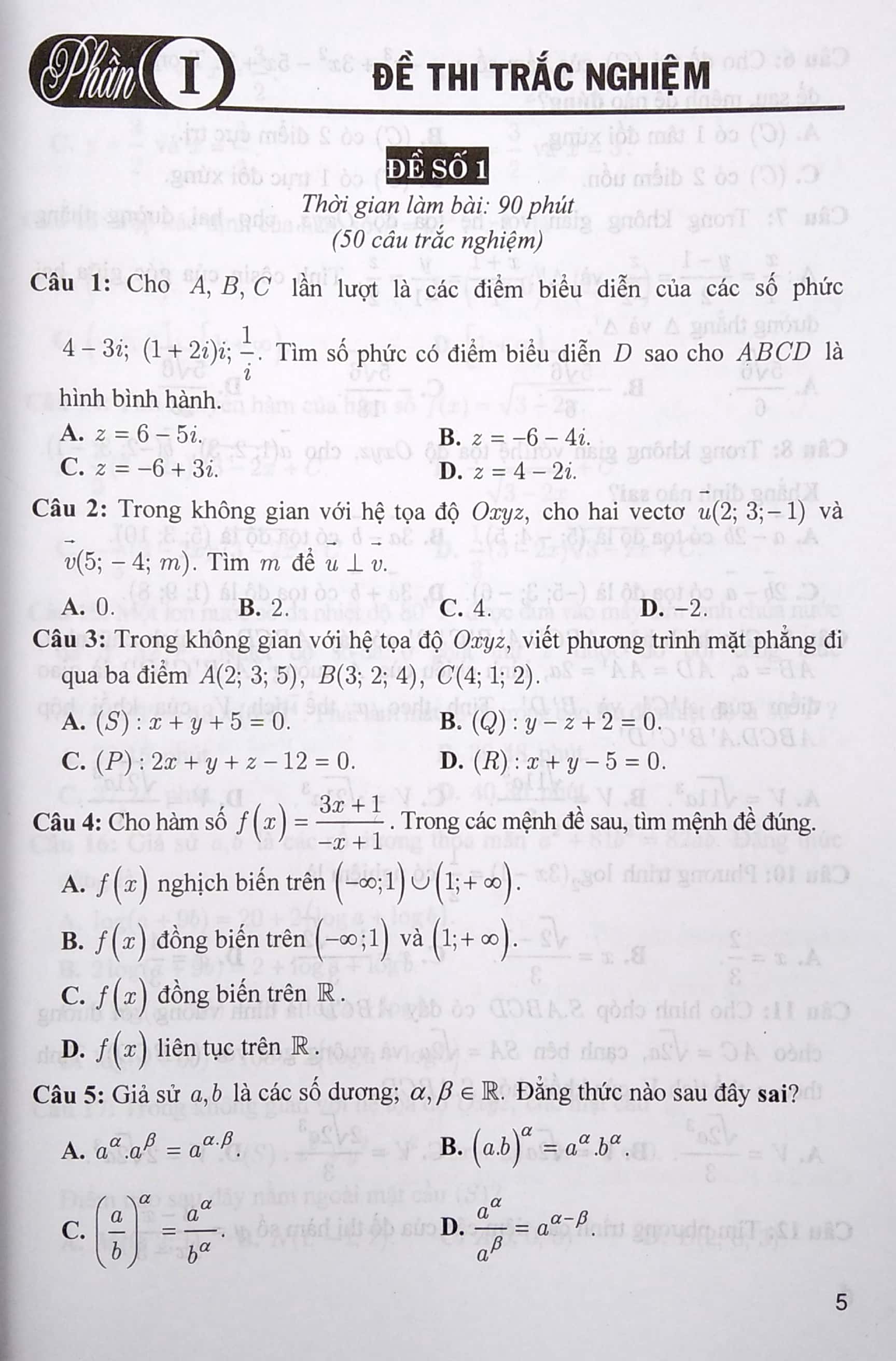 Tải sách Bộ Đề Trắc Nghiệm Môn Toán 12 PDF đọc ebook online, epub online, nghe sách nói audio miễn phí.