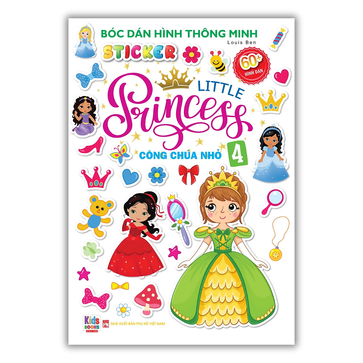 Sách Bóc Dán Hình Thông Minh - Little Princess - Công Chúa Nhỏ 4 ...