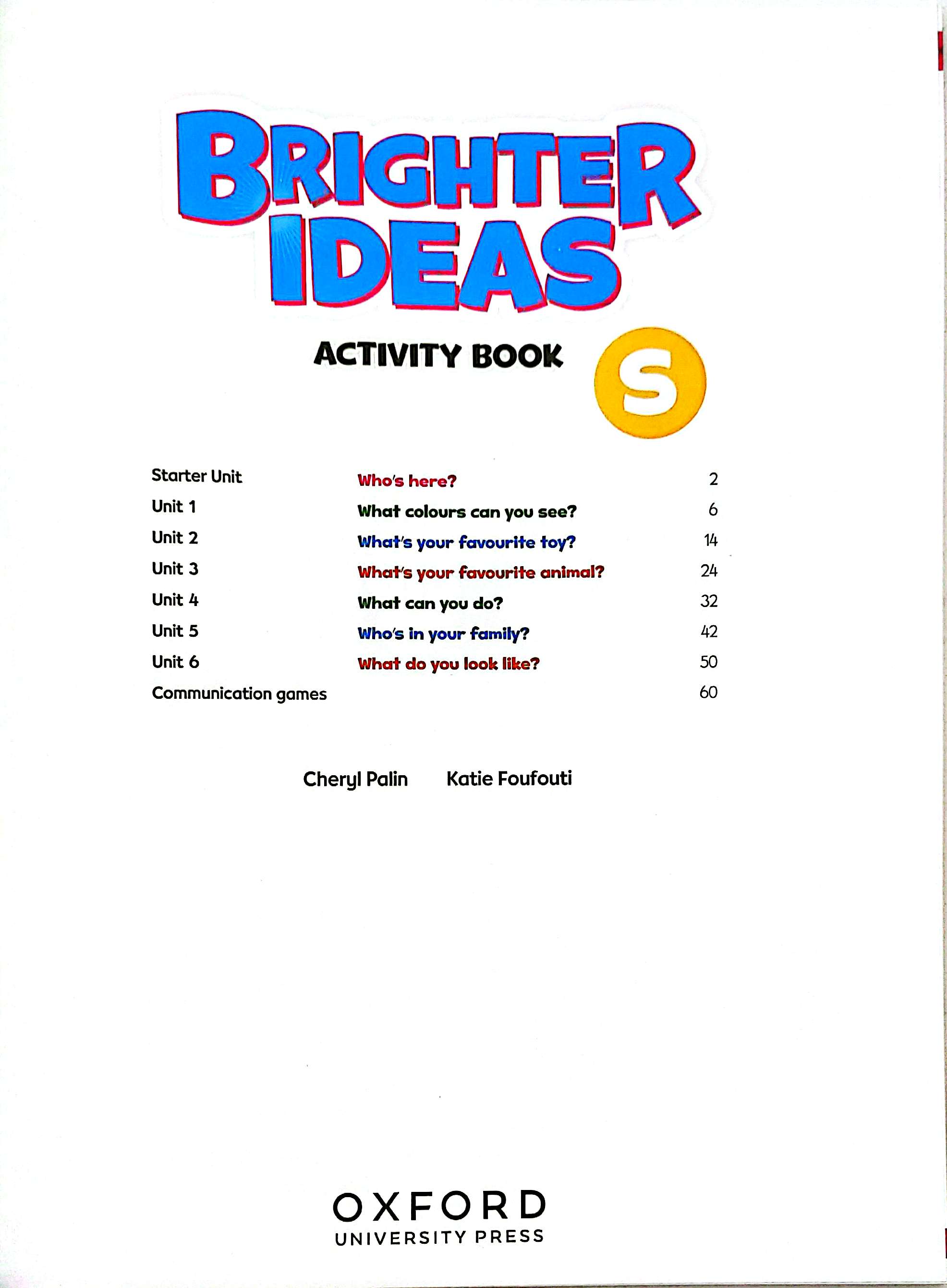 Brighter Ideas Starter - Activity Book - FAHASA.COM