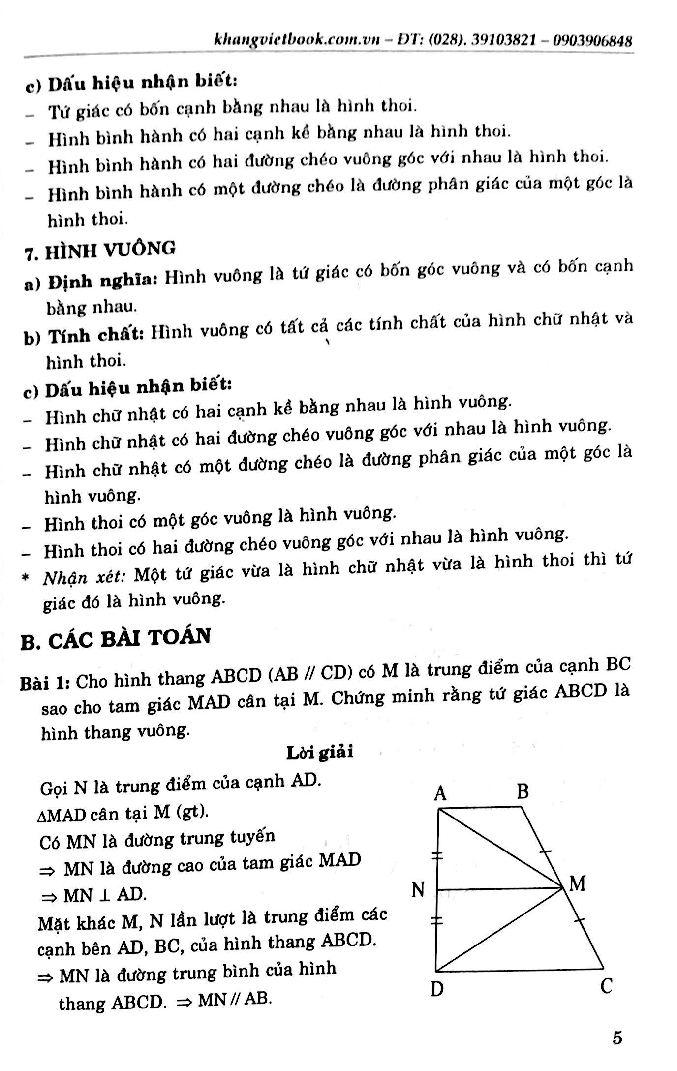 Sách Chuyên Đề Bồi Dưỡng Học Sinh Khá Giỏi Toán Thcs Phần Hình Học
