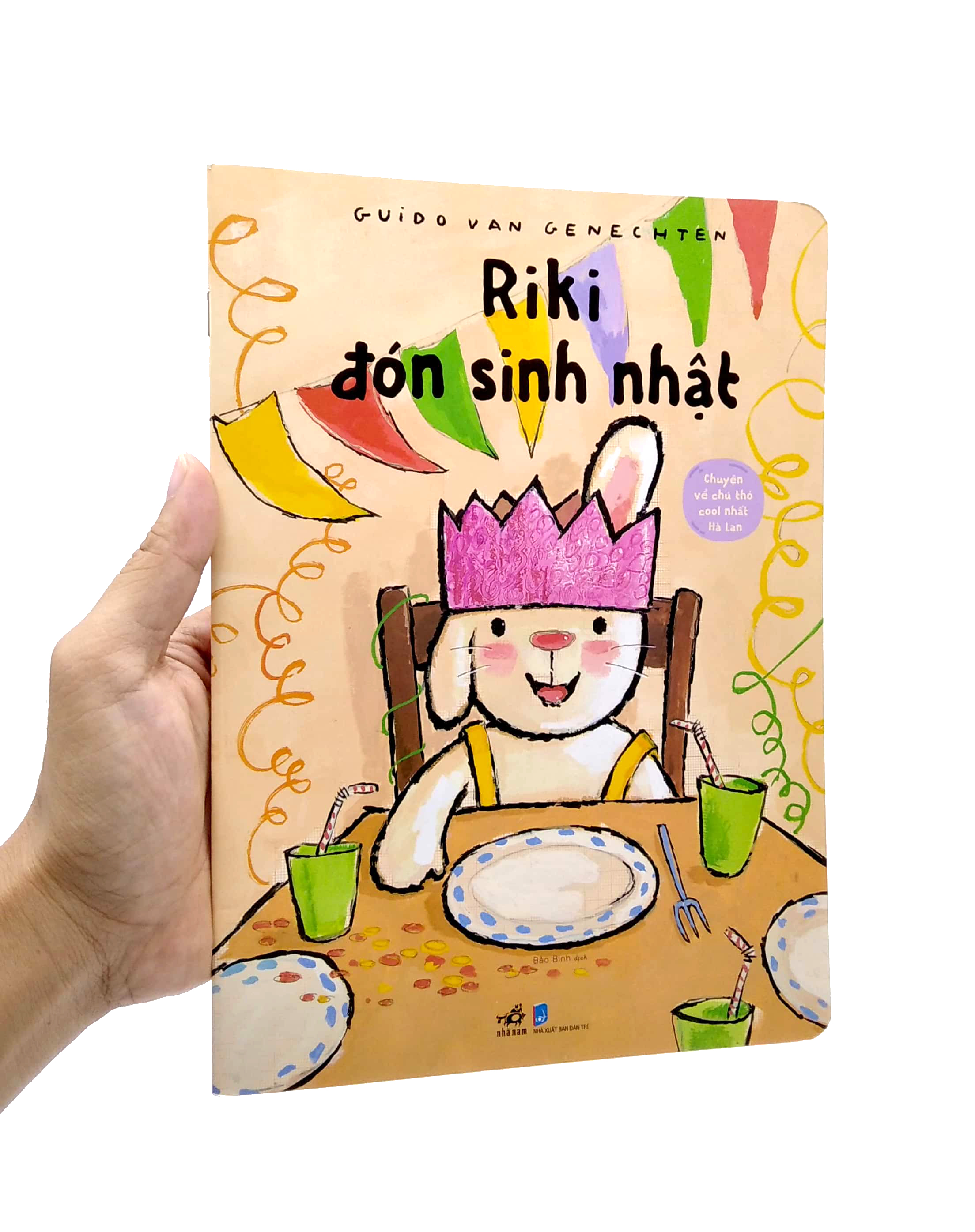 Sách Chuyện Về Chú Thỏ Cool Nhất Hà Lan - Riki Đón Sinh Nhật - FAHASA.COM