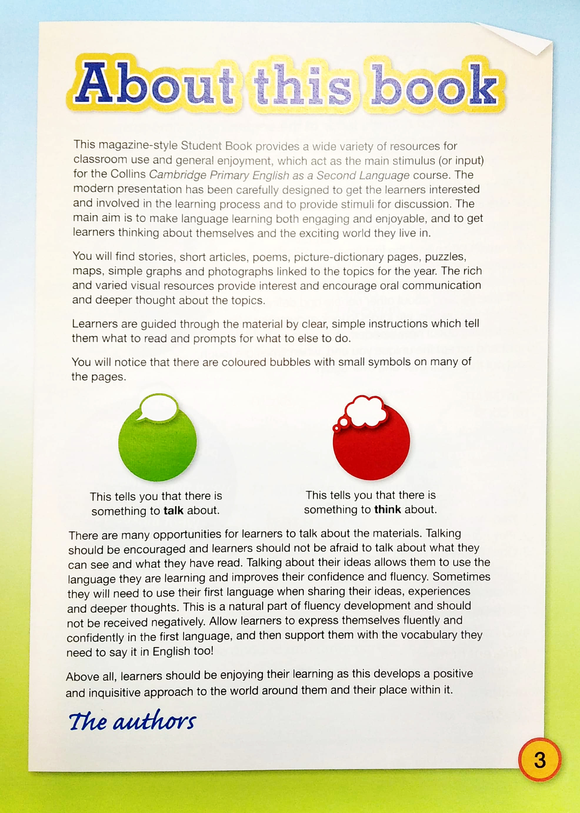 Collins International Primary English As A Second Language Student's ...