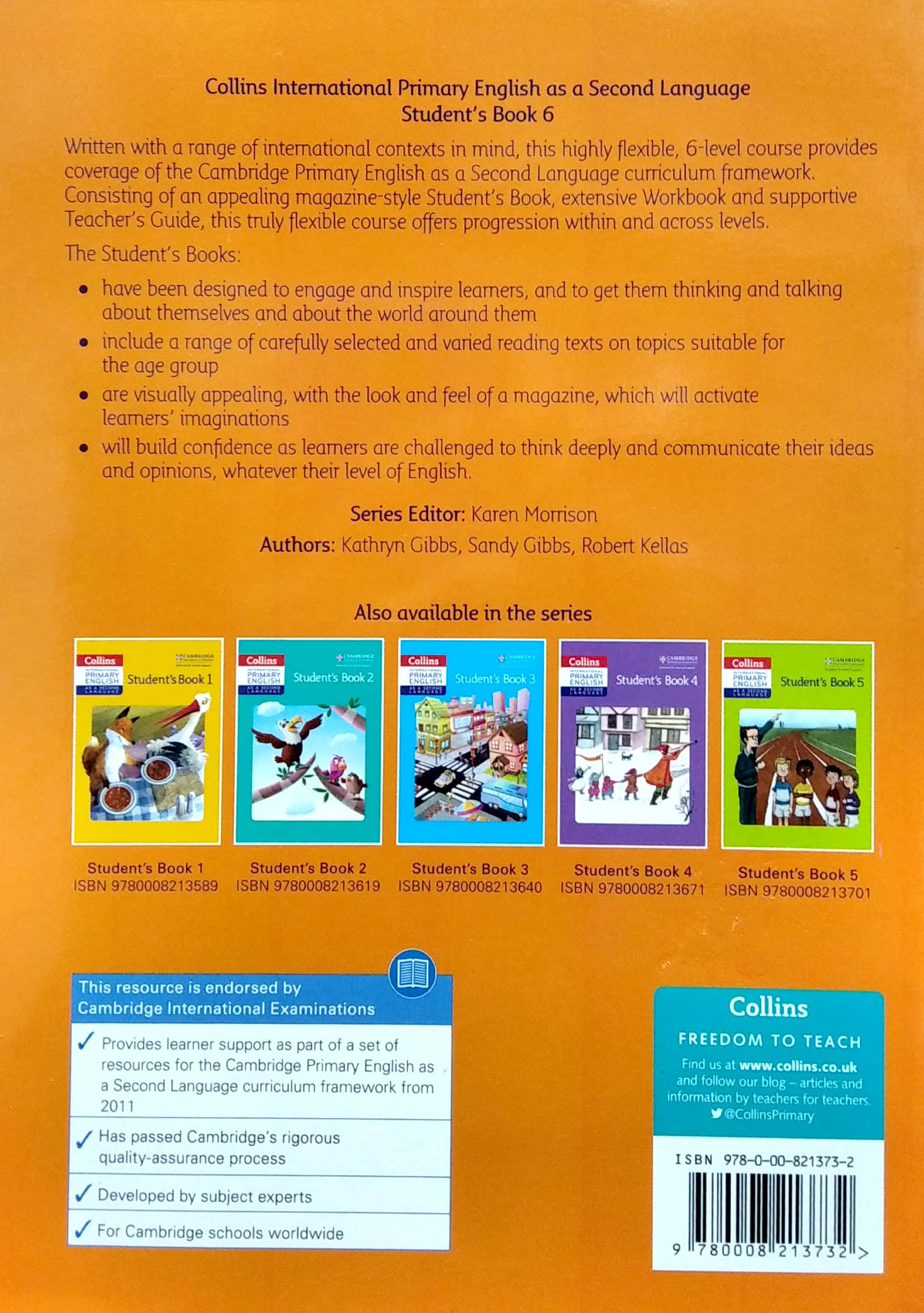 Collins International Primary English As A Second Language Student's ...