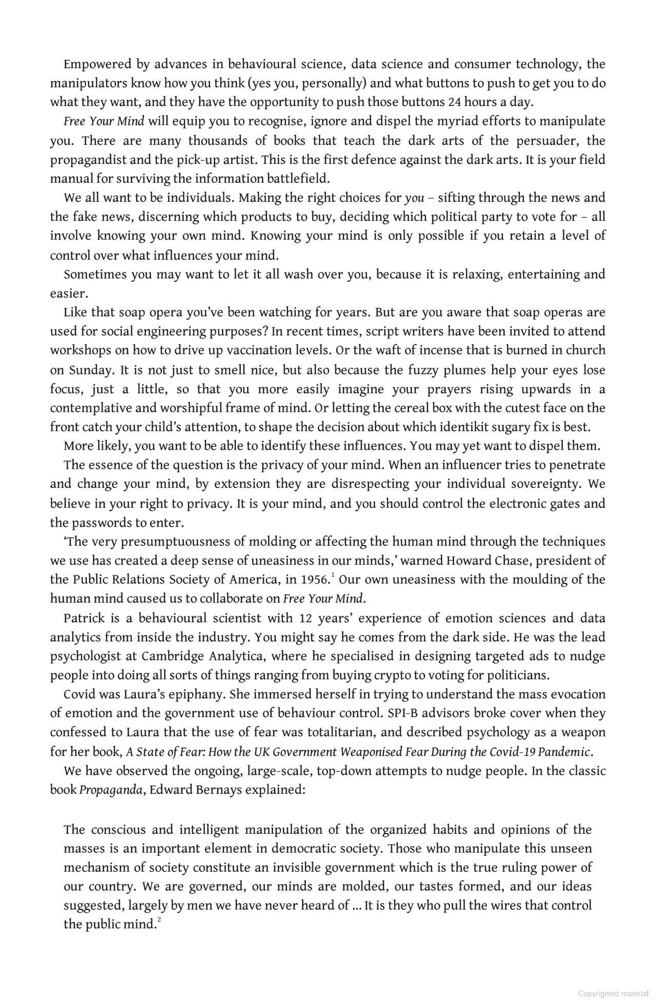 Free Your Mind - The New World Of Manipulation And How To Resist It ...