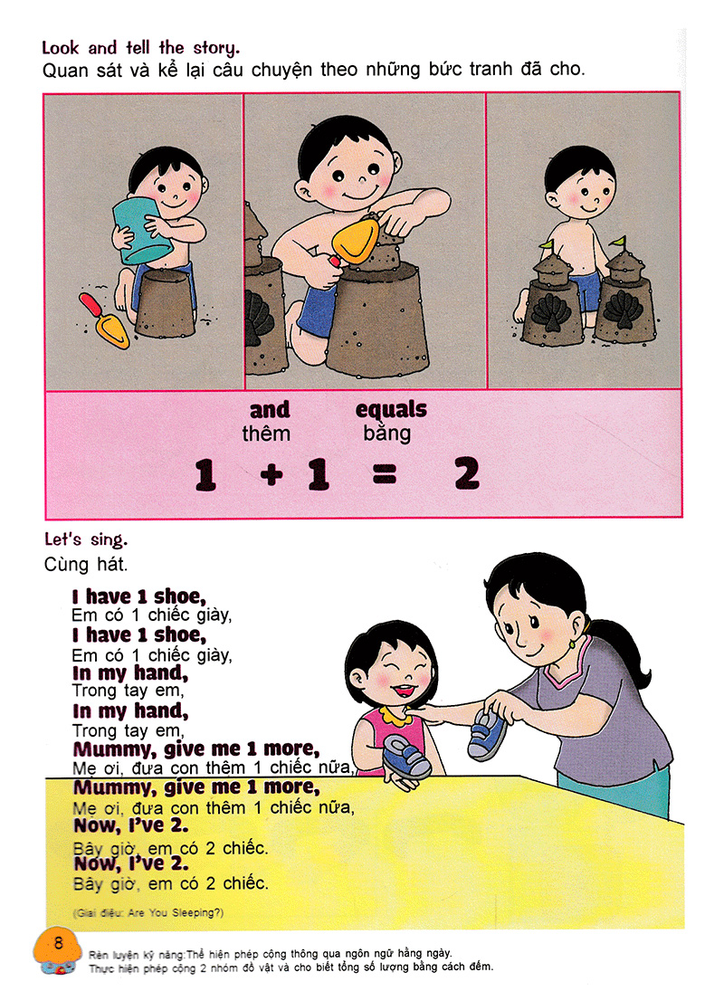 Hooray Math Sách Hooray Math - Để Con Không Còn Sợ Toán (Book2) - FAHASA.COM