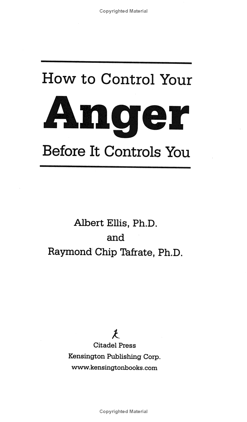 How To Control Your Anger Before It Controls You - FAHASA.COM