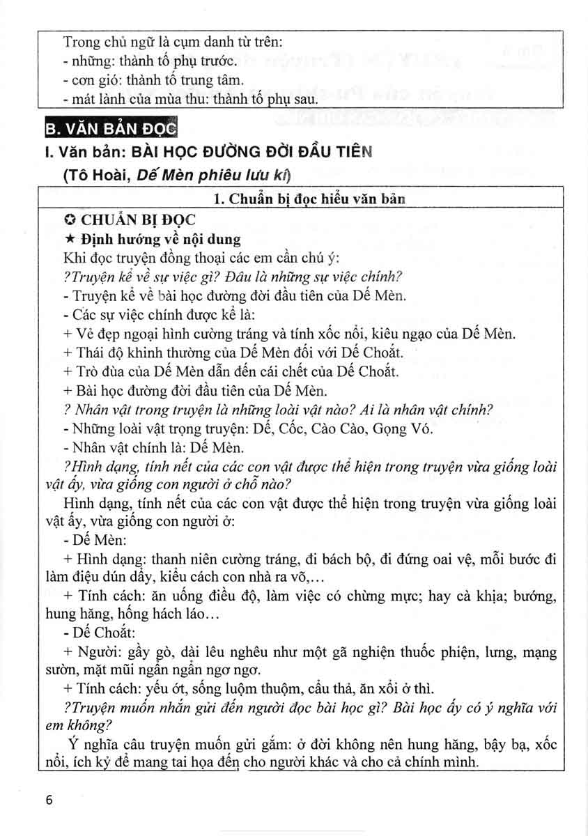 Hướng Dẫn Học Tốt Ngữ Văn 6 - Tập 1 (Cánh Diều) PDF đọc ebook online, epub online, nghe sách nói audio miễn phí. Tải sách Hướng Dẫn Học Tốt Ngữ Văn 6 - Tập 1 (Cánh Diều) PDF đọc ebook online, epub online, nghe sách nói audio miễn phí.