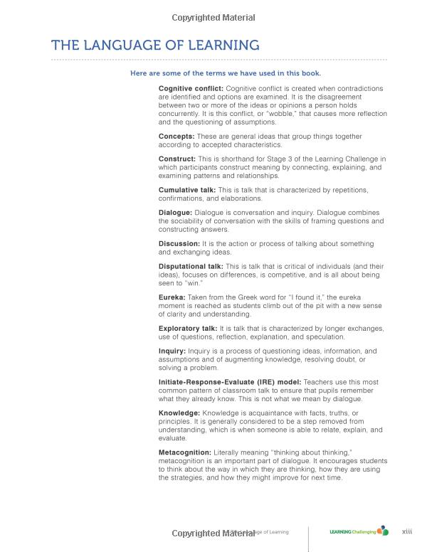 Learning Challenge Lessons Learning Challenge Lessons, Primary: 20 Lessons To Guide Young Learners ...