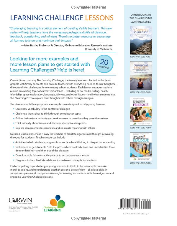 Learning Challenge Lessons Learning Challenge Lessons, Primary: 20 Lessons To Guide Young Learners ...