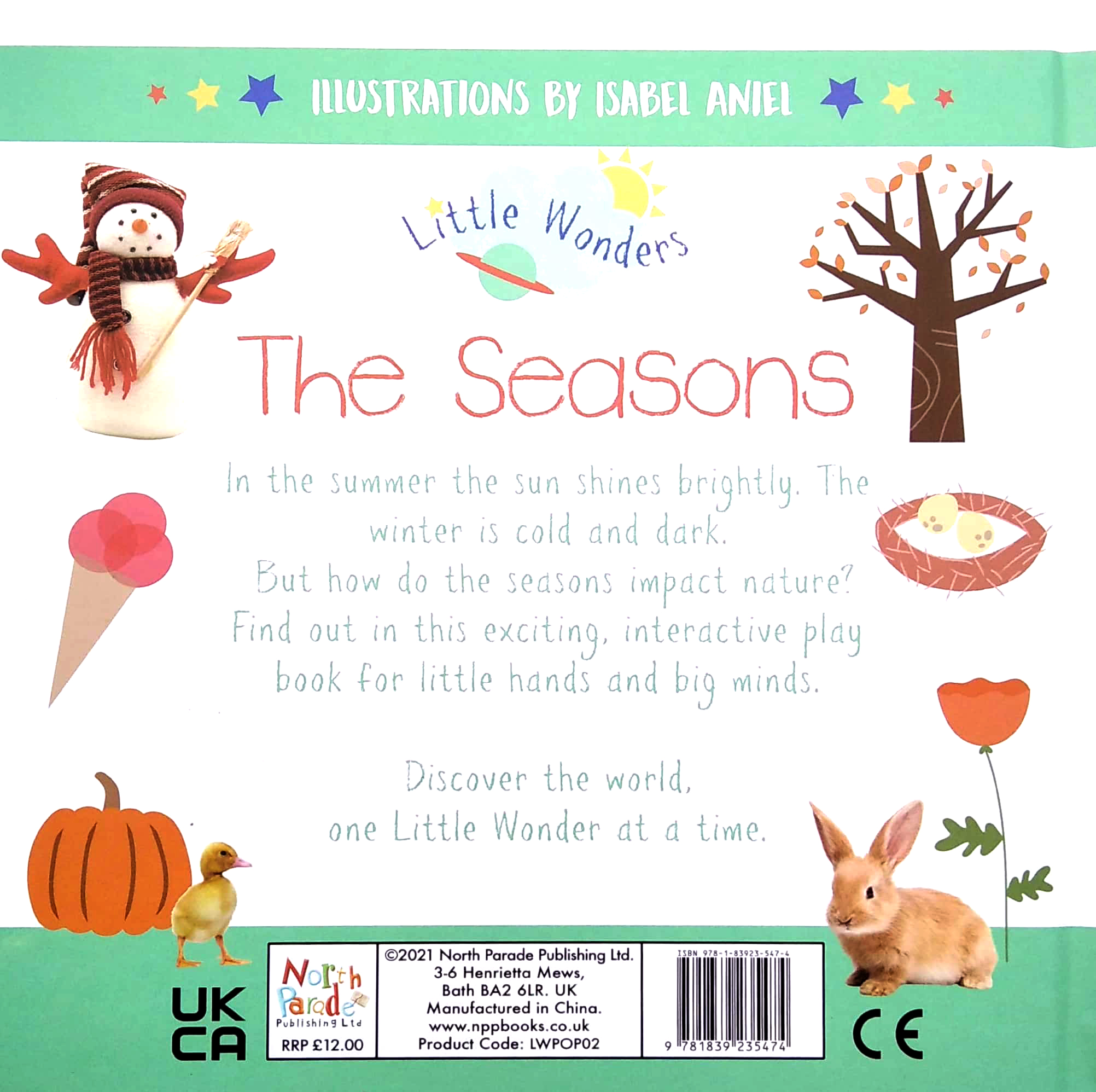 Little Wonders A Pop-out Play Book: The Seasons - FAHASA.COM