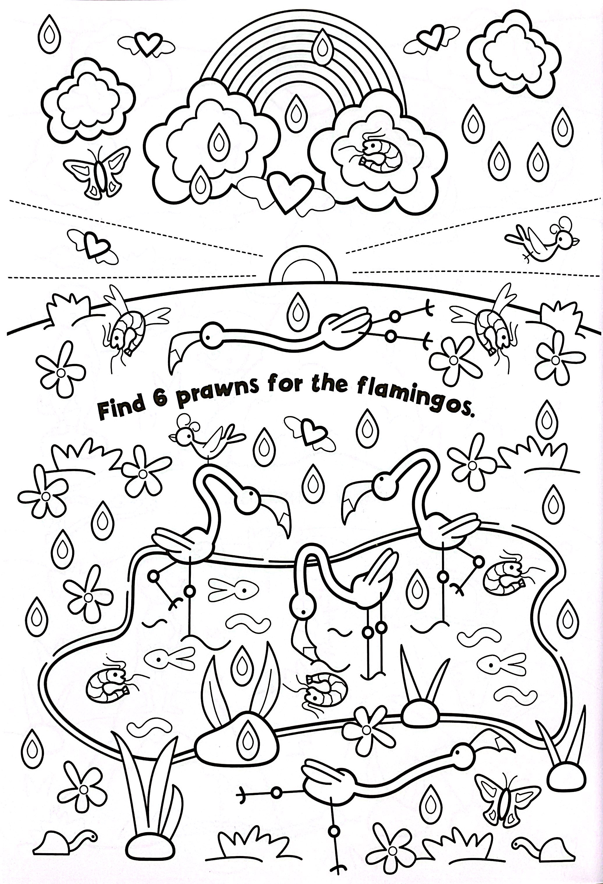 Look, Find And Colour! - Wild Animals - Colouring Activity Book ...
