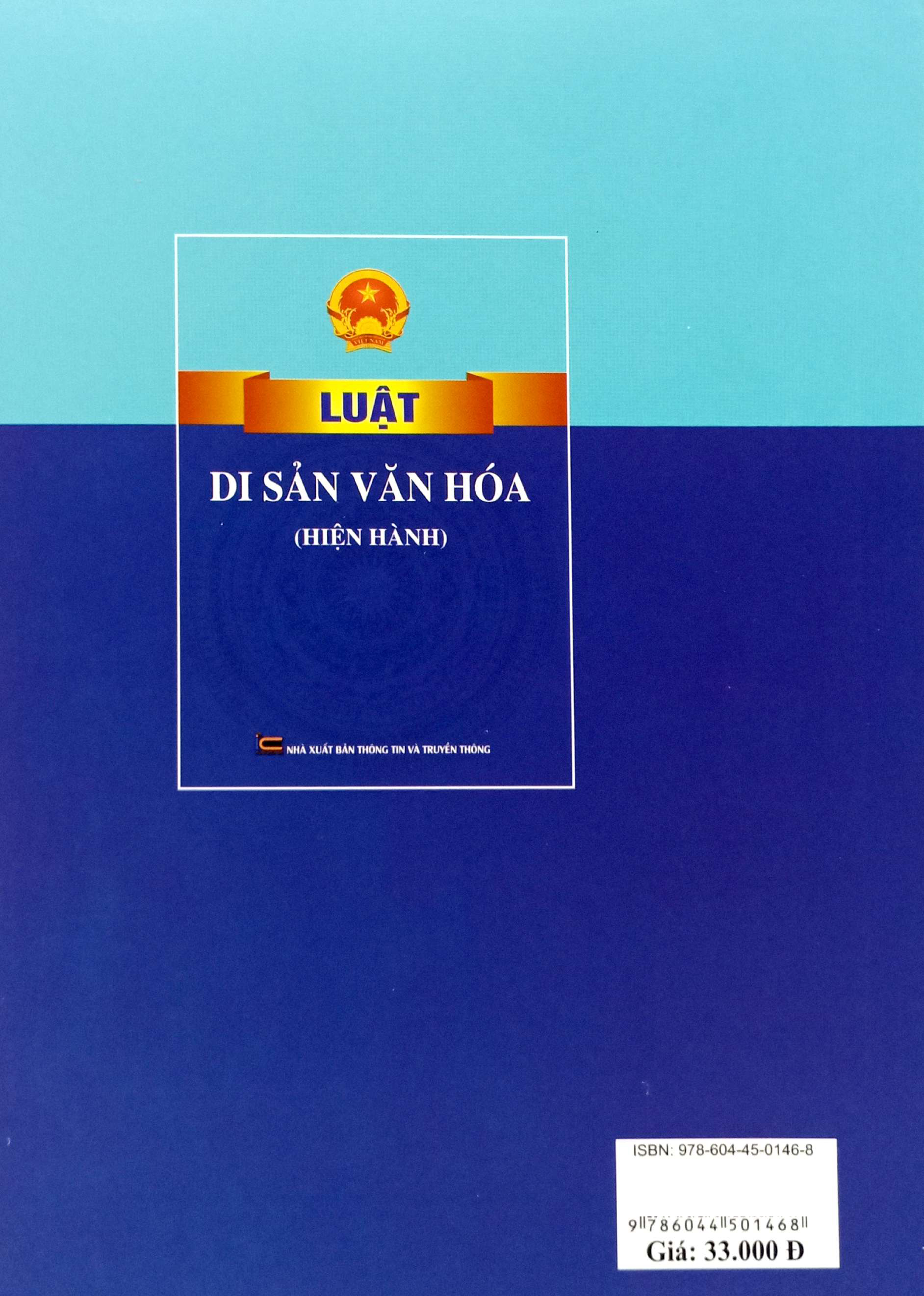 Luật Di Sản Văn Hoá Hiện Hành  PDF